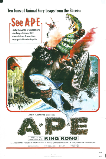 Poster de Filme A.P.E.: O Super King Kong (1976)