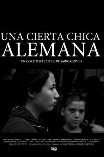 Poster de Curta Uma Certa Garota Alemã (2015)
