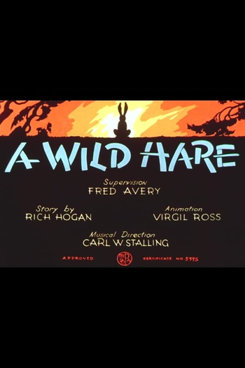 Poster de Curta A Wild Hare (1940)