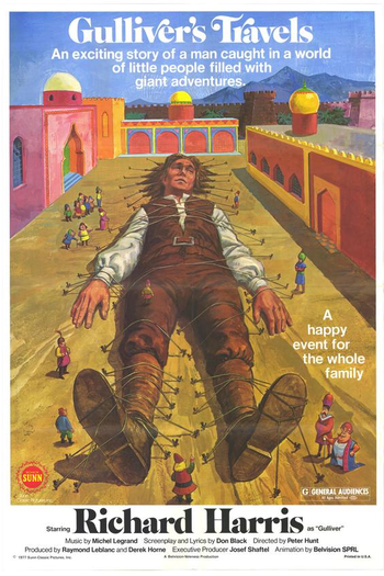 Poster de Filme Gulliver's Travels  (1977)