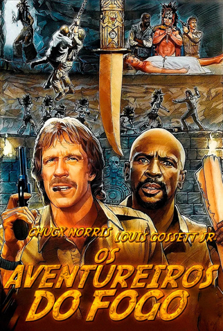 Poster 7 de Filme Os Aventureiros do Fogo (1986)
