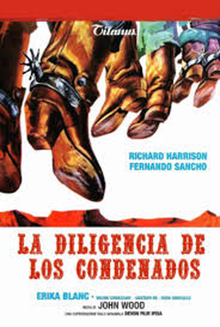 Poster 4 de Filme A diligência dos condenados (1970)