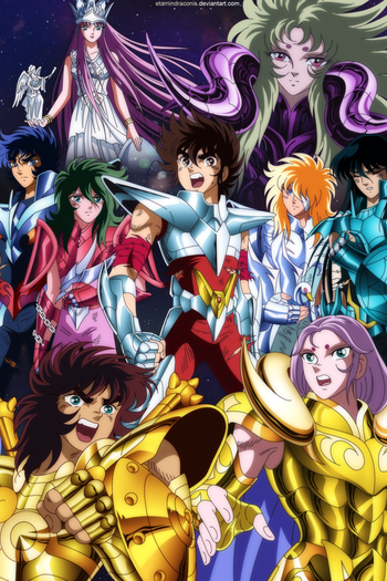  de Série Os Cavaleiros do Zodíaco (4ª Temporada - Parte 1: Hades, A Saga do Santuário) (2002)