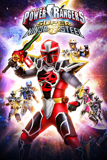  de Série Power Rangers Super Aço Ninja (2018)
