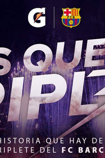 Poster de Filme Barcelona - Mais que um Triplete (2015)