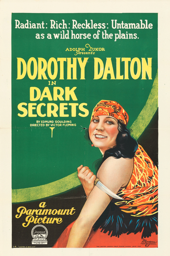 Poster de Filme Dark Secrets (1923)