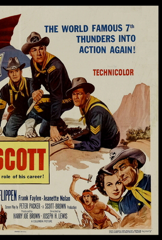 Poster 2 de Filme O Fantasma do General Custer (1956)