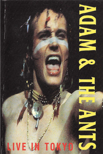 Adam and the Ants ‎– Live In Tokyo - Poster / Capa / Cartaz - Oficial 1
