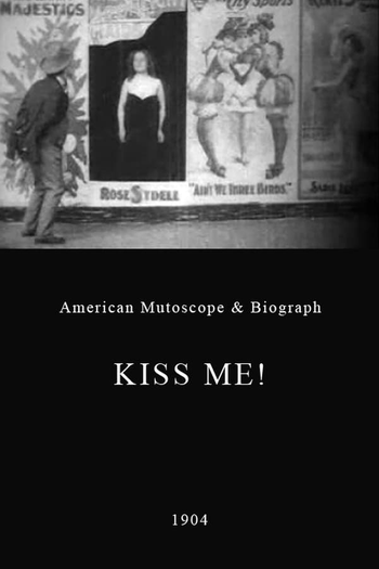 Poster de Curta Kiss Me! (1904)