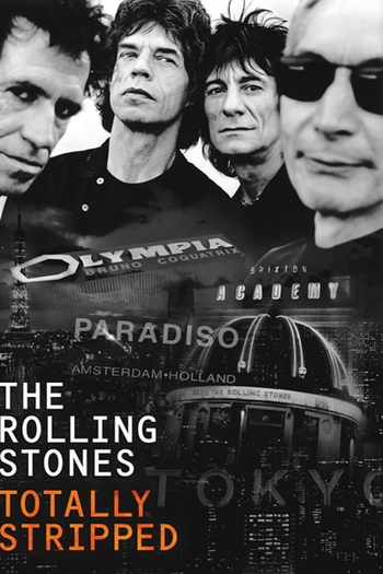Poster de Filme Rolling Stones - Totally Stripped  (2016)