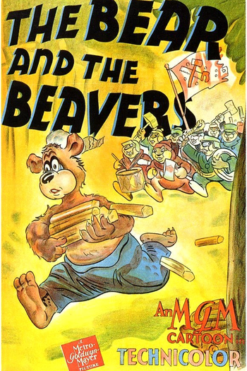 Poster de Curta O Urso e Os Castores (1942)