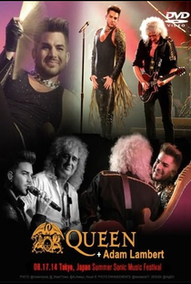 Queen + Adam Lambert: Summer Sonic Live in Tokyo - Poster / Capa / Cartaz - Oficial 1