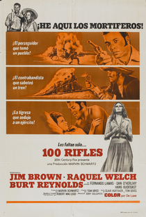 100 Rifles - Poster / Capa / Cartaz - Oficial 1
