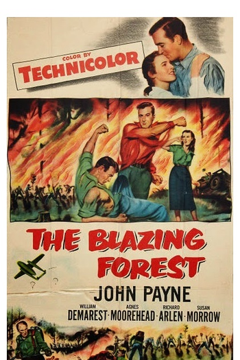  de Filme Labaredas no Céu (1952)