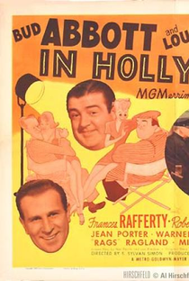 Abbott e Costello em Hollywood - Poster / Capa / Cartaz - Oficial 1