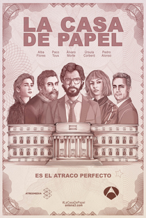 La Casa de Papel (Parte 1) - Poster / Capa / Cartaz - Oficial 1