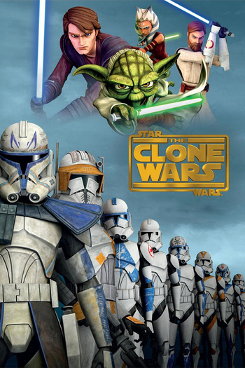 Poster de Franquia Star Wars: The Clone Wars (2008)