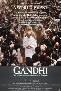 Gandhi - Poster / Capa / Cartaz - Oficial 1