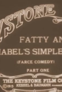 Fatty and Mabel's Simple Life - Poster / Capa / Cartaz - Oficial 1