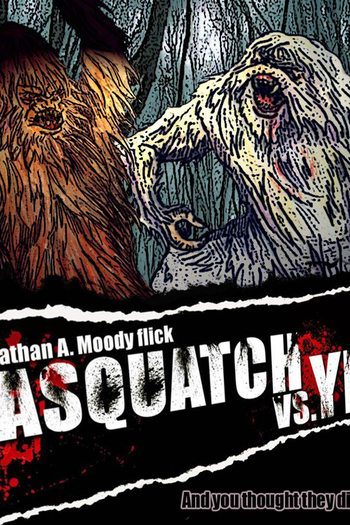 Poster de Filme Sasquatch vs. Yeti (2023)