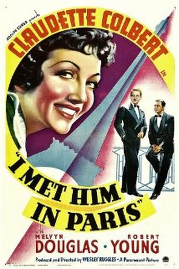 Poster de Filme Conheci-o em Paris (1937)