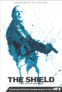 The Shield - Acima da Lei  (5ª temporada) - Poster / Capa / Cartaz - Oficial 1