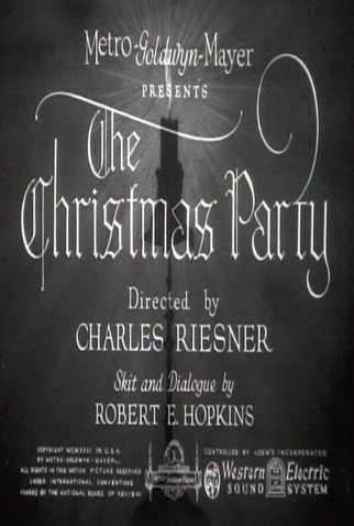 Poster 1 de Curta The Christmas Party (1931)