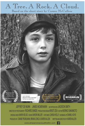 Poster 1 de Curta A Tree. A Rock. A Cloud. (2017)