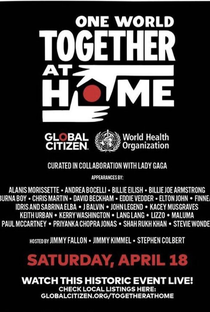 One world: together at home - Poster / Capa / Cartaz - Oficial 1