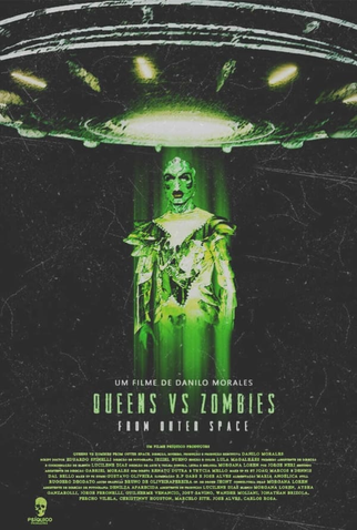 Poster 1 de Curta Queens vs Zombies From Outer Space (2021)