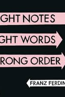 Right Notes, Right Words, Wrong Order - Poster / Capa / Cartaz - Oficial 1