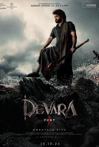 Poster 2 de Filme Devara: Rei dos Mares – Parte 1 (2024)
