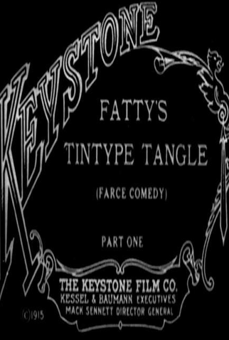 Poster 1 de Curta Fatty's Tintype Tangle (1915)