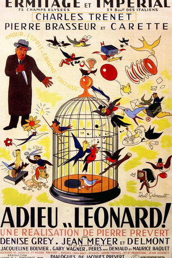 Poster de Filme Adeus, Léonard (1943)