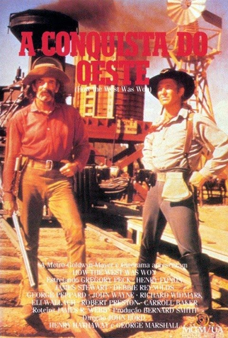 Poster 11 de Filme A Conquista do Oeste (1962)
