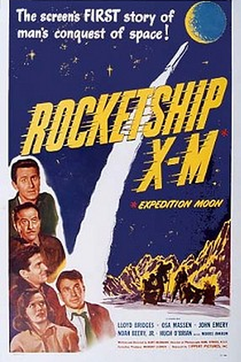 Poster de Filme Da Terra à Lua (1950)