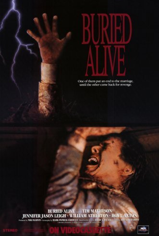 Poster 2 de Filme Sepultado Vivo (1990)