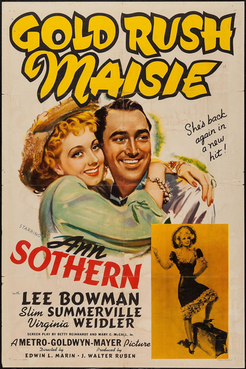 Poster de Filme Peripécias de Maisie  (1940)
