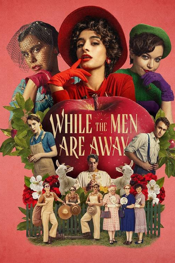 Poster de Série While The Man Are Away (2023)