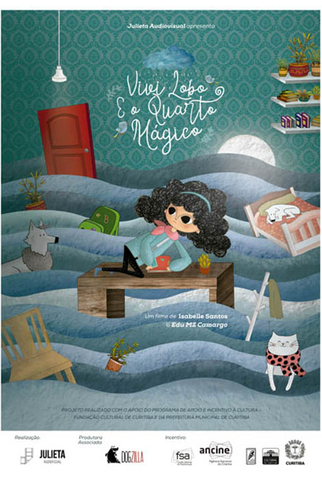 Poster 1 de Curta Vivi Lobo e o Quarto Mágico (2019)