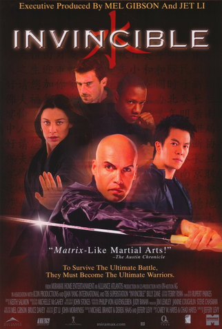 Poster 1 de Filme O Dragão Invencível (2001)