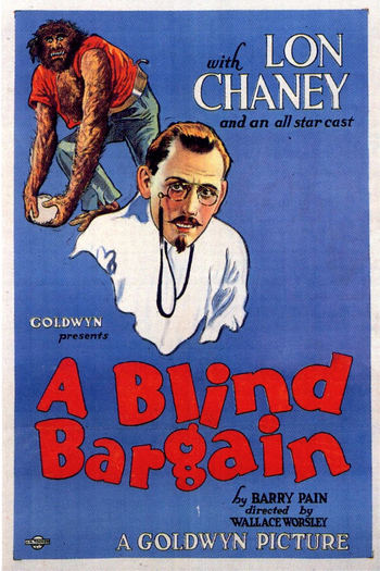 Poster de Filme A Blind Bargain (1922)