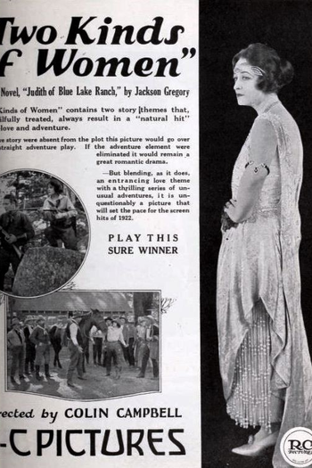Poster de Filme Two Kinds of Women (1922)
