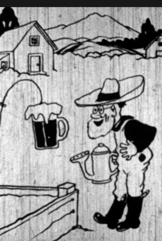 Poster 1 de Curta Down on the Phoney Farm (1915)