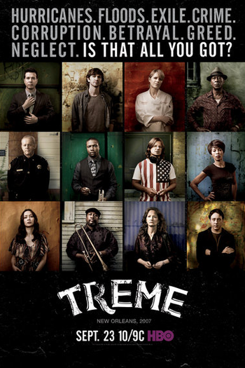 Poster de Série Treme (3ª Temporada) (2012)