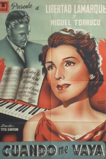 Poster de Filme Cuando me vaya (1954)