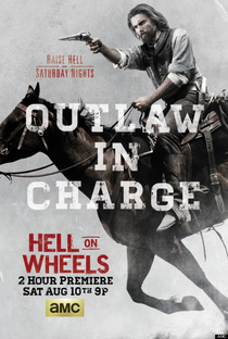 Hell on Wheels (3ª Temporada) - Poster / Capa / Cartaz - Oficial 1