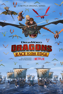 Dragões: Corrida até o Limite (4ª Temporada) - Poster / Capa / Cartaz - Oficial 1