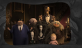 Mortícia aparece plena e gótica em cartaz de A Família Addams