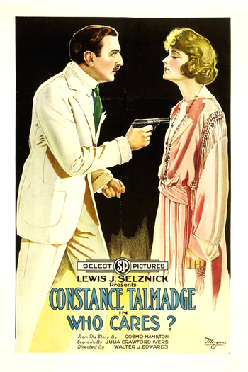 Poster de Filme Who Cares? (1919)